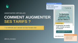Comment augmenter ses tarifs d’assistante virtuelle ?